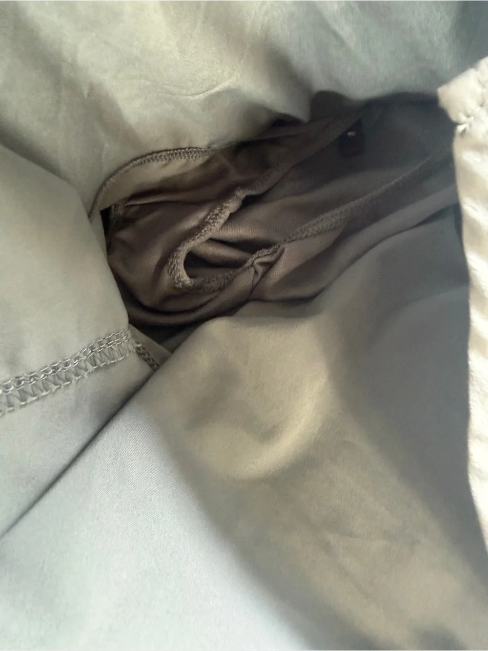 Nike Dri-FIT Tempo Luxe Running Shorts - Smoke Grey small